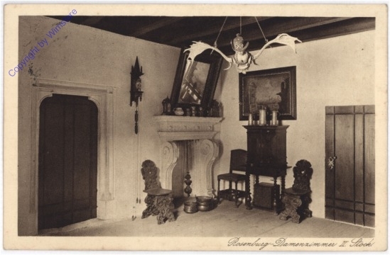 Rosenburg, Damenzimmer 2. Stock