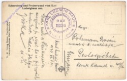 Schneeberg, und Preinerwand vom Karl Ludwighaus aus