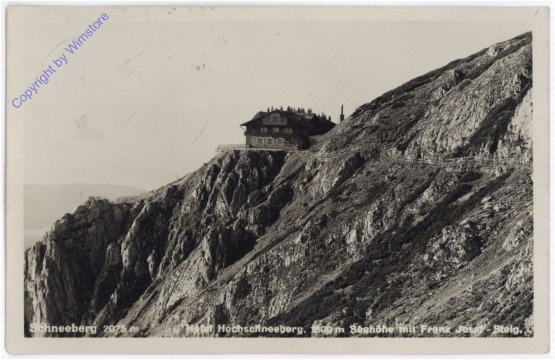 Schneeberg, Hotel Hochschneeberg