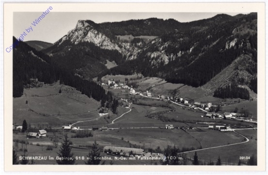 Schwarzau im Gebirge, mit Falkenstein