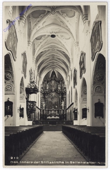 Seitenstetten, Inneres der Stiftskirche