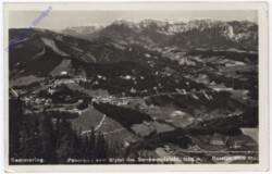 Semmering, Panorama vom Gipfel des Sonnwendsteins