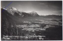 Semmering, Aussicht vom Sinnering gegen Obsteig und Mieminger Hochplateau