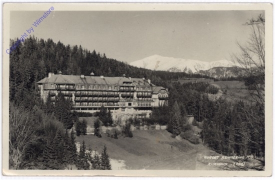Semmering, Kurhaus