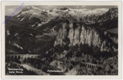 Semmering, Kalte Rinne, Poleroswand