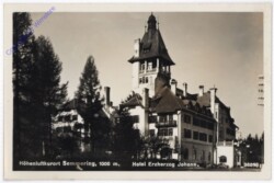 Semmering, Hotel Erzherzog Johann