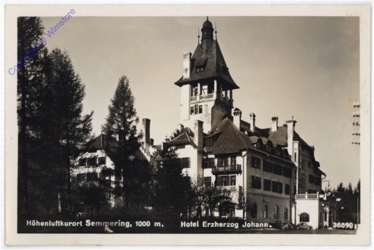 Semmering, Hotel Erzherzog Johann