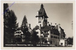 Semmering, Hotel Erzherzog Johann