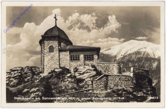 Semmering, Gipfelkapelle am Sonnwendstein