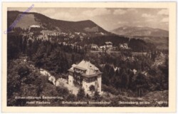 Semmering, Hotel Panhans, Erholungsheim Sonnwendhof, Schneeberg