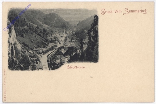 Semmering, Gruss vom - Schottwien
