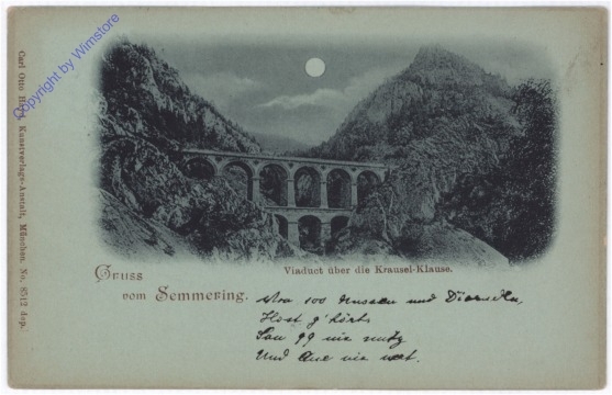 Semmering, Viaduct über die Krausel-Klausel