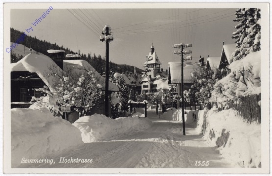 Semmering, Hochstrasse