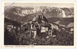 ak186422 Semmering, Südbahnhotel mit Rax