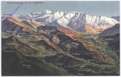 Semmering, Semmeringgebiet aus der Vogelschau