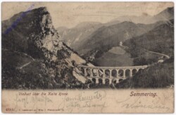 Semmering, Viaduct über die Kalte Rinne