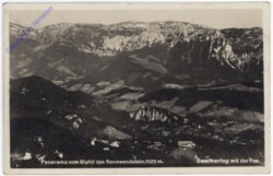 Semmering, mit der Rax