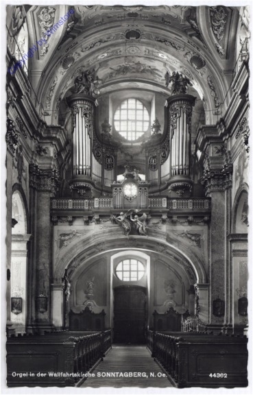 Sonntagberg, Orgel der Wallfahrtskirche