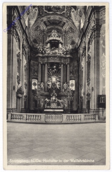 Sonntagberg, Hochaltar in der Wallfahrtskirche