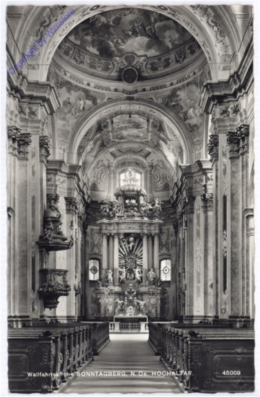 Sonntagberg, Wallfahrtskirche, Hochaltar