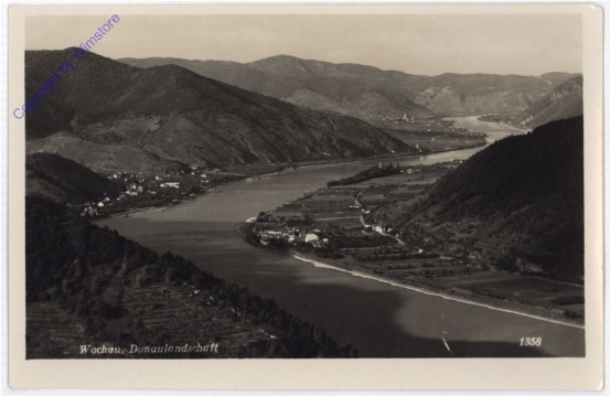 Spitz an der Donau, Wachau, Donaulandschaft