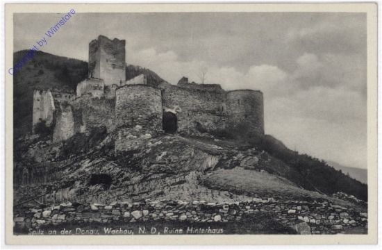 Spitz an der Donau, Ruine Hinterhaus