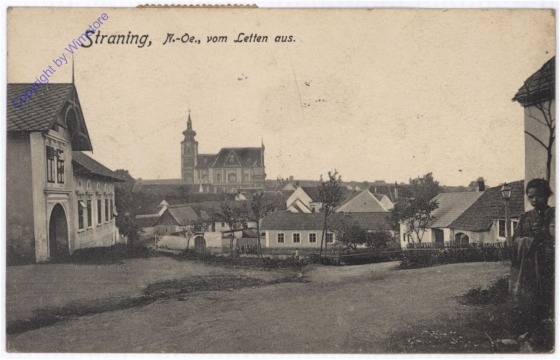 Straning, vom Letten aus