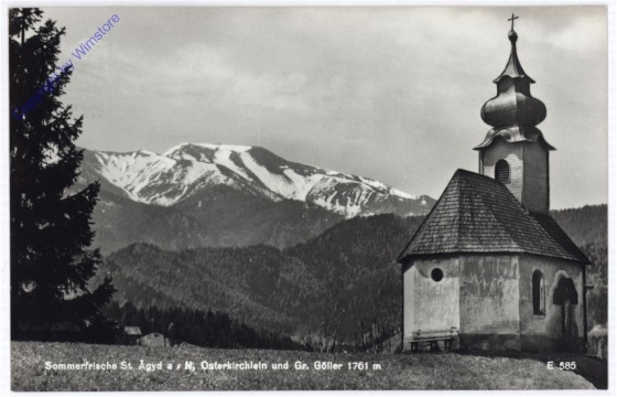 St. Aegyd am Neuwalde, Osterkirchlein und Gr. Göller