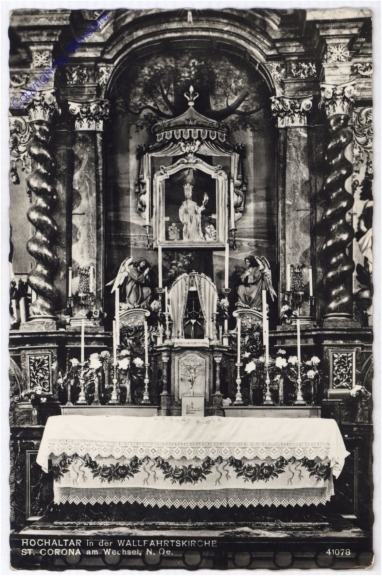 St. Corona, Hochaltar