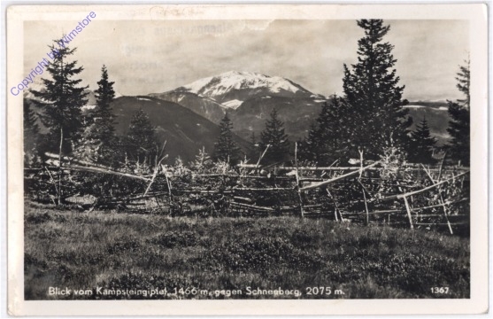St. Corona, Blick vom Kampsteingipfel