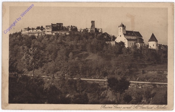 Thunau, Ruine Gars und St. Gertrud Kirche