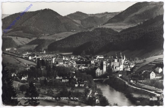 ak186628 Waidhofen an der Ybbs, Ortsansicht