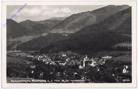 ak186633 Waidhofen an der Ybbs, Ortsansicht