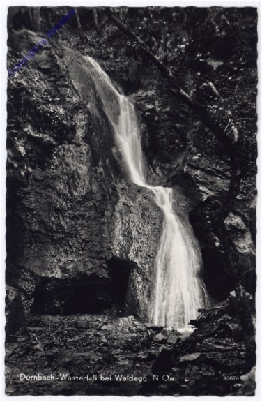 ak186650 Waldegg, Dürnbach-Wasserfall