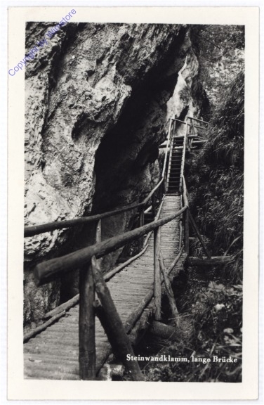 ak186691 Weissenbach a.d. Triesting, Steinwandklamm, lange Brücke