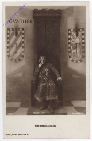 Die Niebelungen: Gunther (Theodor Loos)
