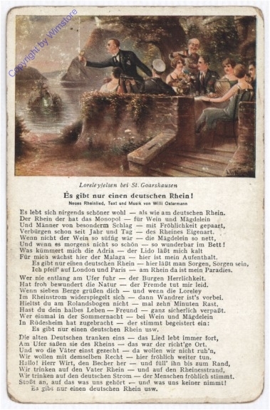 Es gibt nur einen deutschen Rhein!