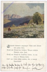 ak186890 Singend kommen angezogen Bach und Strom...