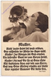 ak186910 Gedicht "Mutter"