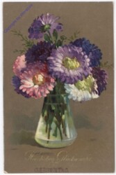 Blumen in Vase, Namenstag