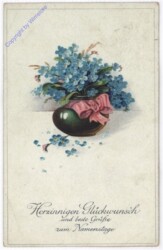 ak186960 Blumenvase, Namenstag