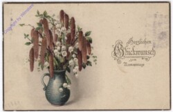 ak186968 Blumenvase, Namenstag