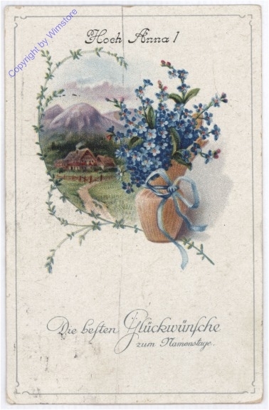 Hoch Anna, Namenstag