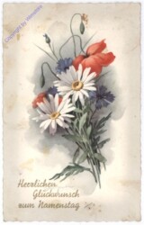 Blumen, Namenstag