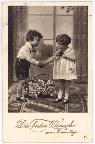 Mädchen und Bub, Namenstag