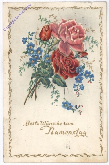 Blumenstrauß, Namenstag
