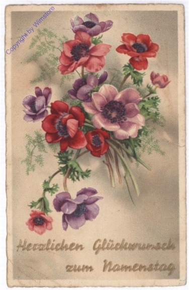 Blumen, Namenstag
