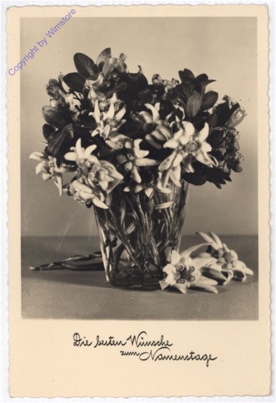 Blumenvase, Namenstag