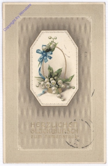 Maiglöckchenkorb, Namenstag