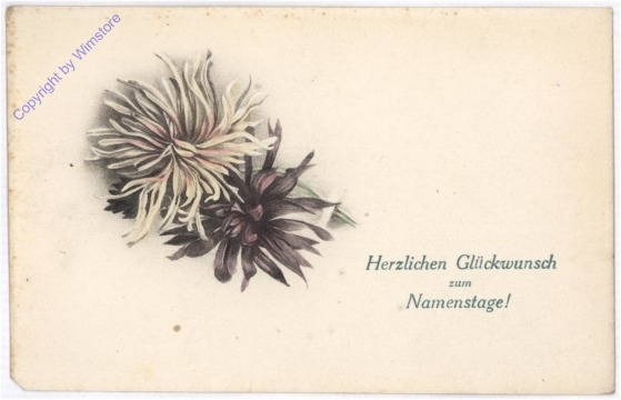 Blumen, Namenstag